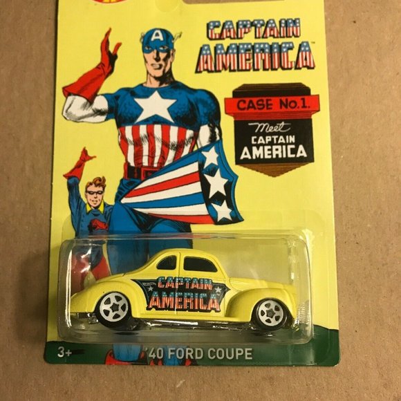 Hot Wheels MARVEL CAPTAIN AMERICA - Complete Set Of 8 - OUT OF PRODUCTION - 2015 - Picture 5 of 16